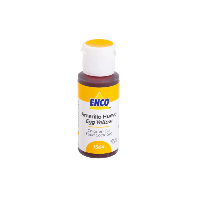 Colorante en Gel ENCO Amarillo Huevo uso profesional