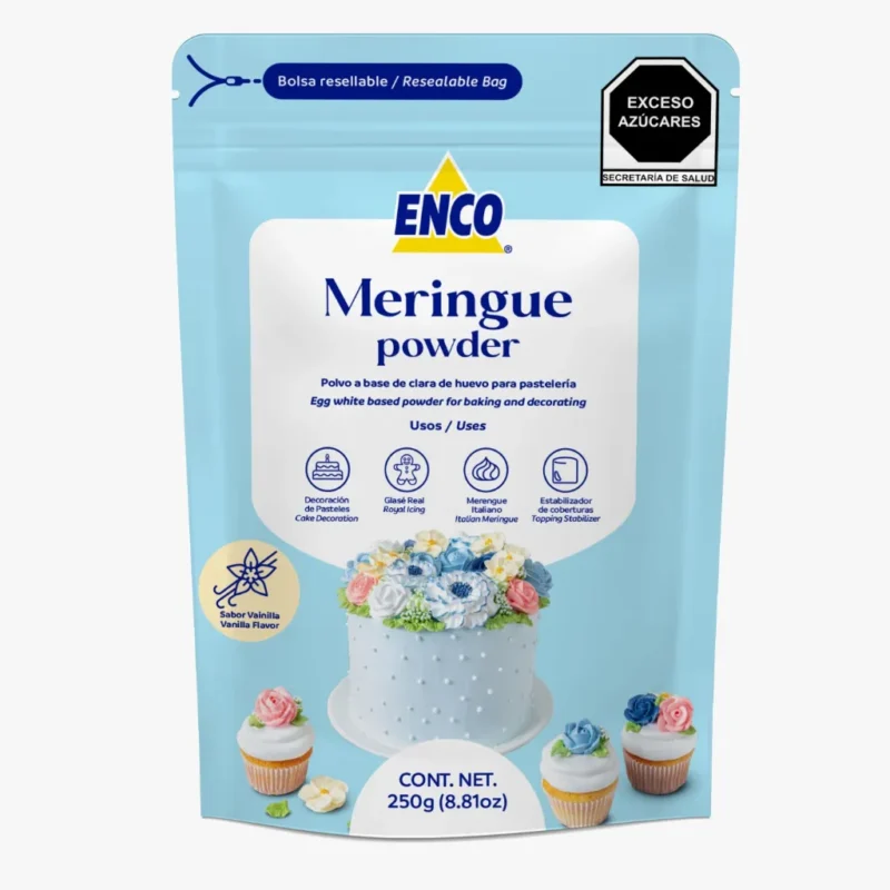 Merengue ENCO 250g mezcla en polvo profesional