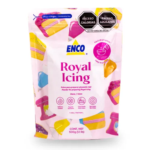Royal Icing ENCO 500g glaseado real profesional