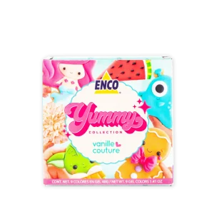 Kit 9 colores en gel Yummy Collection 40gr
