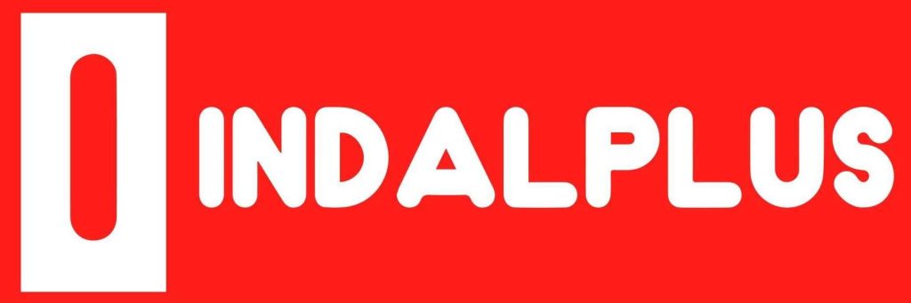 INdalplus Logo rojo con texto blanco
