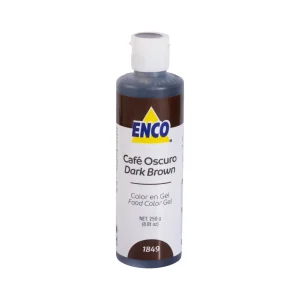 Colorante en Gel ENCO Café Oscuro presentación 250g B2B