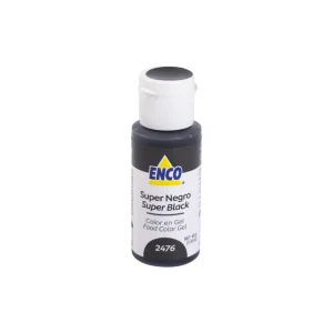 Colorante en Gel ENCO Super Negro presentación 40g uso profesional