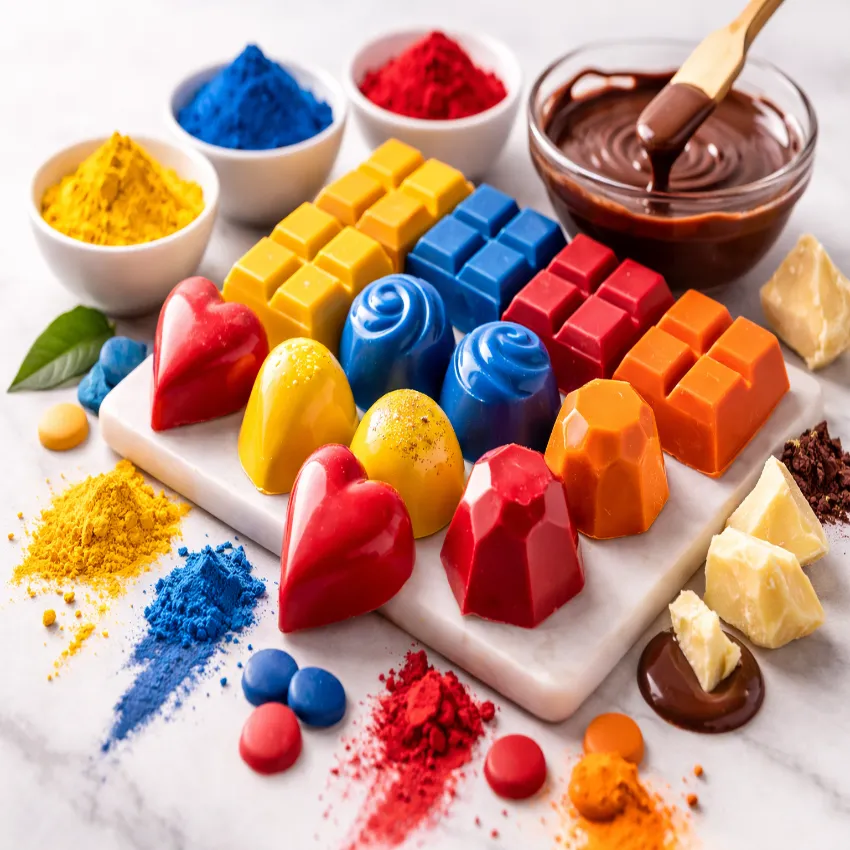 colorantes para chocolate en repostería