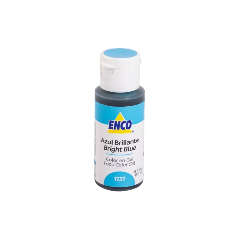 colorante en gel ENCO azul Brillante