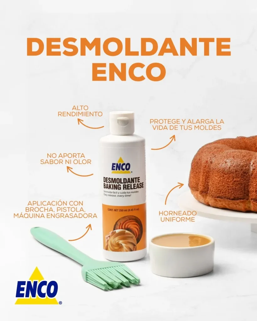 cómo usar desmoldante para repostería