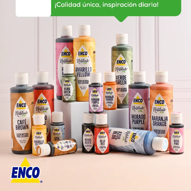 Inicio 10 Gama de colorantes naturales en gel Naturale para repostería y pastelería
